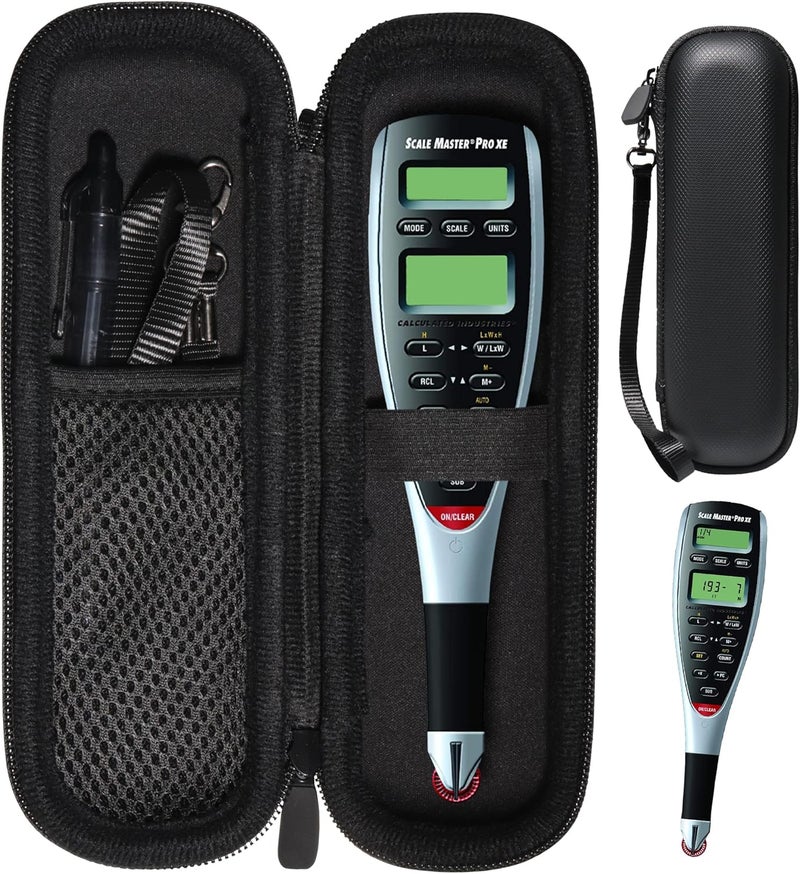 CaseSack Case for Calculated Industries 6135 Scale Master Pro XE Advanced Digital Plan Measure, 6025 Scale Master Pro, 6335 Scale Master ProXE Advanced Digital Plan Measure - Image 1